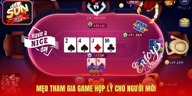 Mẹo tham gia game hợp lý cho người mới